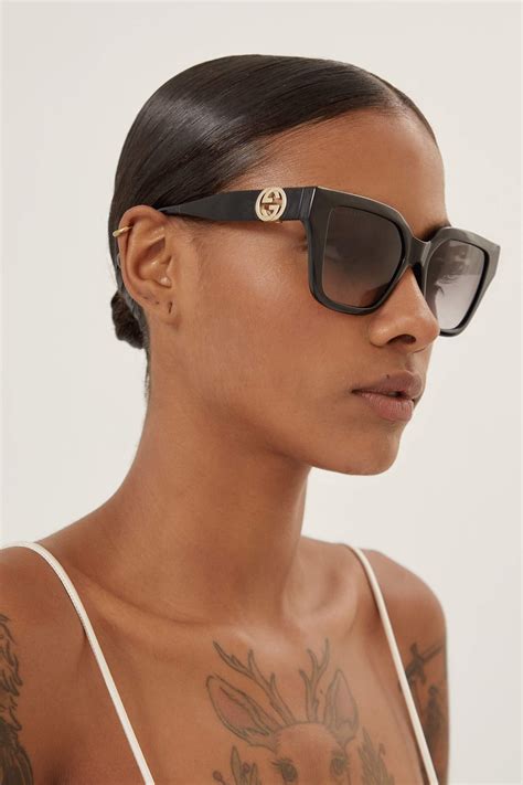 gucci mini running cat eye sunglasses